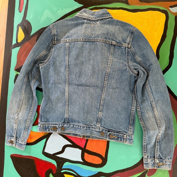 Levi’s Zip-up Blue Denim Jacket - Picture 2 of 6